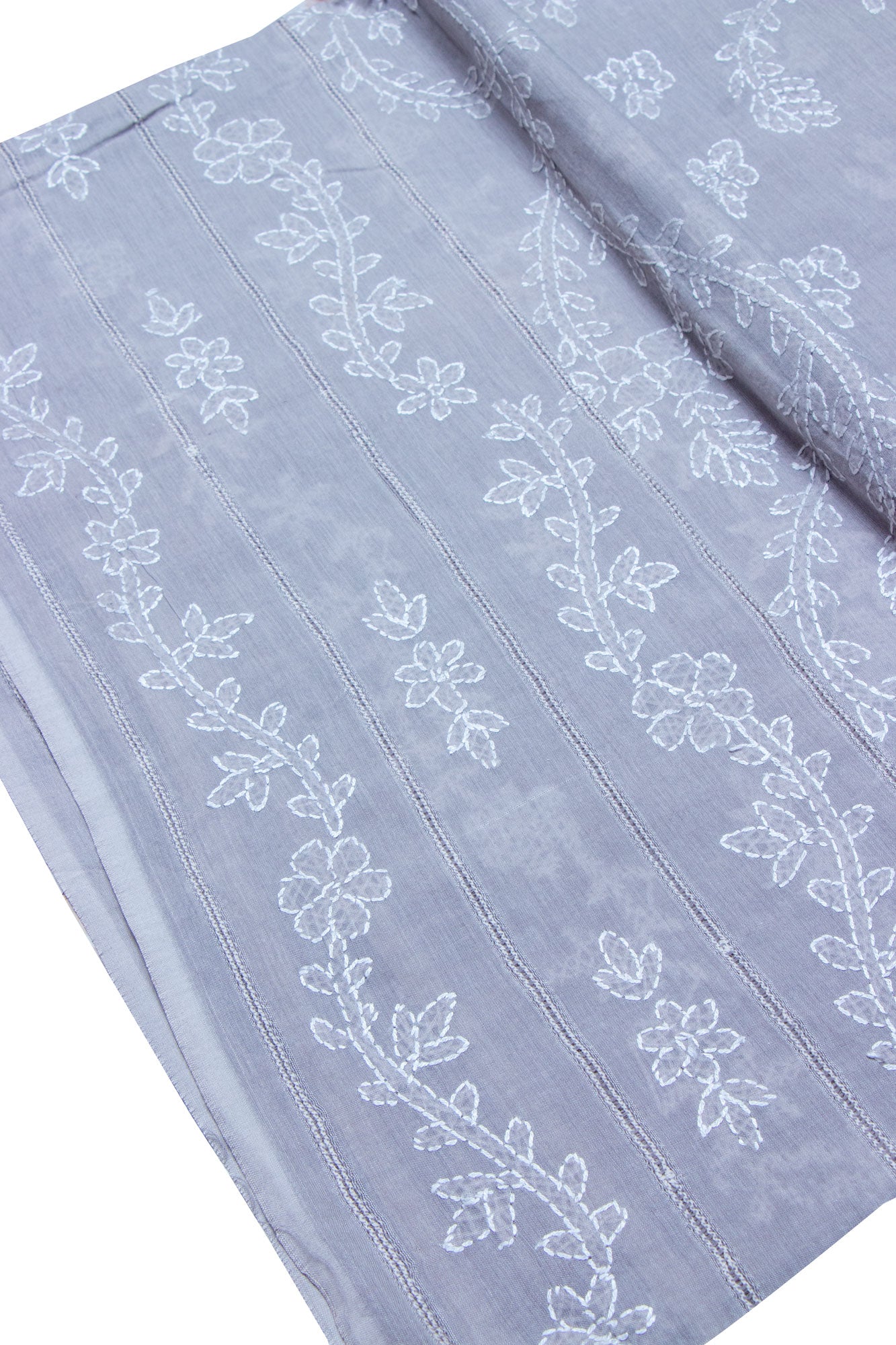 Premium Pure Lawn Fabric Chaddar with Jacquard Tarkashi and Hand Embroidery