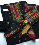 Casual Wear Stuff Cotton Neck Embroidery Shirt And Cotton Embroidery Trouser 2PC Dress