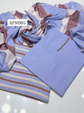 Stuff Khaddi Lawn Plain Shirt,, lining Trouser Along With Khaddi Lawn Patta Dupatta Shawl,  3pcs Dress💫
