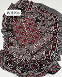 Stuff Pure Cotton Ajrak Print Shirt And mAtching Trouser WIth Traditional Ajrak Dupatta 3PC Dress