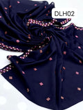STuff Swiss Lawn Fabric Elegant And Beautiful Machine Embroidery Chaddar
