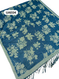 Pure Pashmina Acrylic Shawl Elegant And Beautiful Jacquard Work Shawl