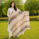 Pure Lawn Jacquard With Handmade Embroidery Chaddar