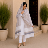 Pure Lawn Rangoli Border With Handmade Embroidery Chaddar