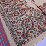 Pure Lawn Rangoli Border With Handmade Sui Print Embroidery Chaddar