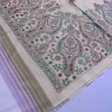 Pure Lawn Rangoli Border With Handmade Sui Print Embroidery Chaddar