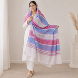 Summer Pure Lawn Multi Colors Hand Embroidery Chaddar