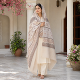 Summer Pure Lawn Jacquard and Hand Embroidery Chaddar