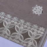 Summer Pure Lawn Fancy Border With Gota Embroidery and Stone Work Chaddar