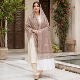 Summer Pure Lawn Fancy Border With Gota Embroidery and Stone Work Chaddar