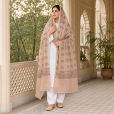 Pure Lawn Handmade Embroidery With Tarkashi Chaddar