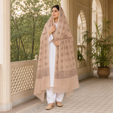 Pure Lawn Handmade Embroidery With Tarkashi Chaddar