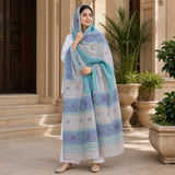 Pure Lawn Jacquard Handmade Embroidery Fancy Chaddar