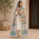 Pure Lawn Jacquard 3D Chaddar