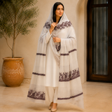 Pure Lawn Jacquard 3D Chaddar