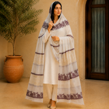 Pure Lawn Jacquard 3D Chaddar