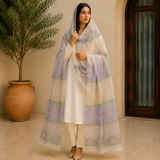 Pure Lawn Jacquard 3D Chaddar