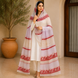 Pure Lawn Jacquard 3D Chaddar