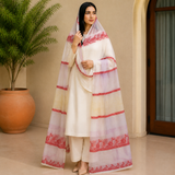 Pure Lawn Jacquard 3D Chaddar