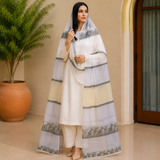 Pure Lawn Jacquard 3D Chaddar