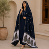 Winter Pashmina Cutwork Embroidery Shawl
