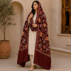 Winter Pashmina Pure Computer Embroidery Jaal Shawl
