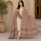 Winter Pashmina Digital Kashmiri Print Shawl