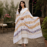 Summer Pure Lawn Multi Colors Hand Embroidery Chaddar