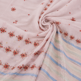 Summer Pure Lawn Fancy Border With Hand Embroidery and Mirror Work Chaddar