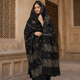 Pure Lawn Jacquard Handmade Embroidery Chaddar