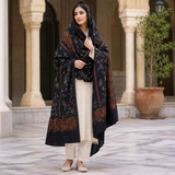 Pure Lawn Jacquard Handmade Embroidery Chaddar