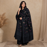 Pure Lawn Jacquard Handmade Embroidery Chaddar