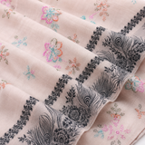 Pure Lawn Jacquard With Handmade Embroidery Chaddar