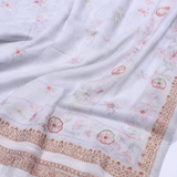Pure Lawn Jacquard With Handmade Embroidery Chaddar