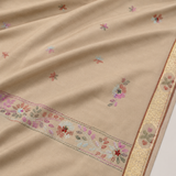 Pure Lawn Jacquard Border With Handmade Embroidery Chaddar