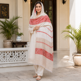 Pure Lawn Jacquard 3D Pattern Chaddar