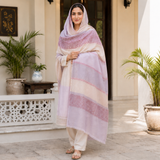 Pure Lawn Jacquard 3D Pattern Chaddar