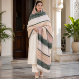 Pure Lawn Jacquard 3D Pattern Chaddar