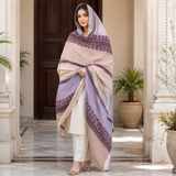 Pure Lawn Jacquard 3D Pattern Chaddar