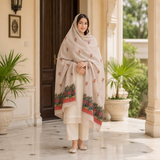 Pure Lawn Indian Jacquard Kani Chaddar