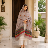 Pure Lawn Indian Jacquard Kani Chaddar