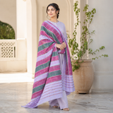 Pure Lawn Tarkashi Daba Fancy Border Chaddar