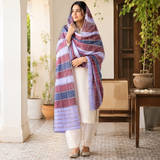 Pure Lawn Tarkashi Daba Fancy Border Chaddar