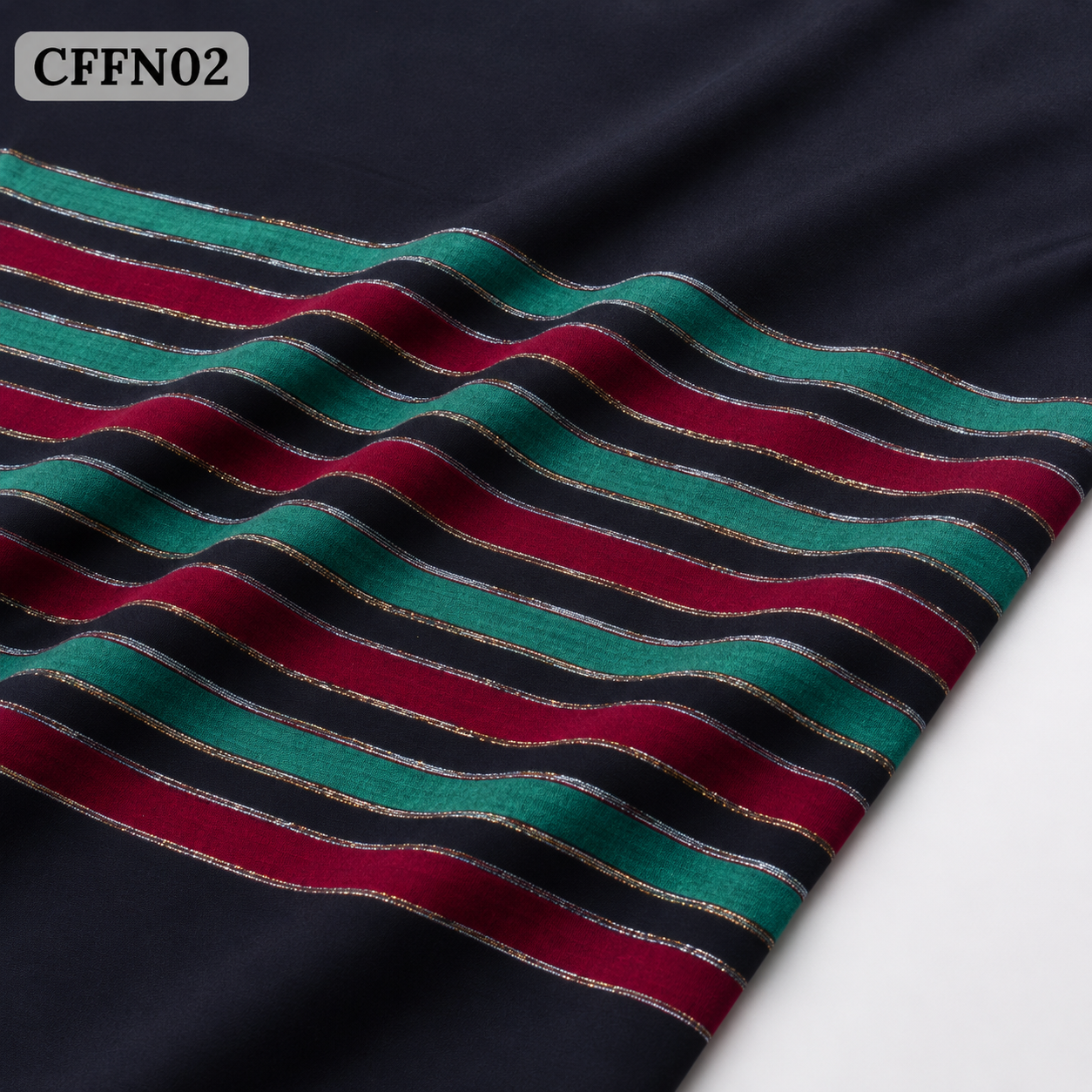 Pure Lawn Fancy Border Chaddar