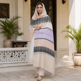Pure Lawn Jacquard 3D Pattern Chaddar