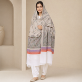 Pure Lawn Rangoli Border With Handmade Embroidery Chaddar