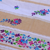 Summer Pure Lawn Multi Colors Hand Embroidery Chaddar