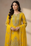 STuff Soft Bamber CHiffon Handmade LCD Gotta Embroidry Shirt And Dupatta 2PC Dress