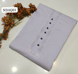 Soft Wash & Wear Hand Made Tarkashi Gala Neat Work Dress