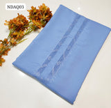 Soft Wash & Wear Hand Made Tarkashi Gala Neat Work Dress